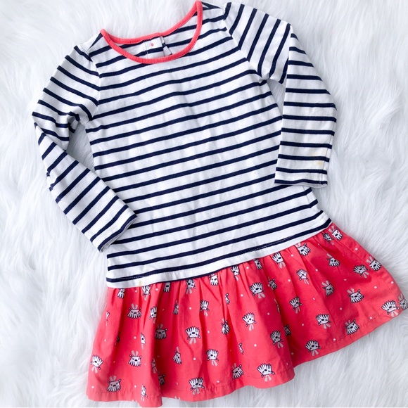 Bundle Toddler Gymboree Dress + Minnie Mouse Baby Plush - Picture 2 of 5